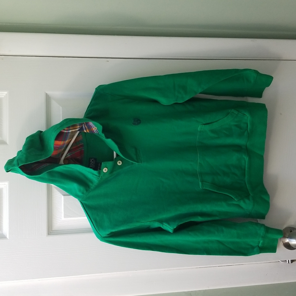 Chaps button hoodie